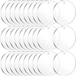 4 Clear Acrylic Ornaments For Crafts- 30 Pieces Blank Inch,. Fixed Price $21.46.