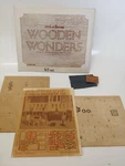Tri-chem Wooden Wonders Attic Front Porch Furniture Assembly Kit 0740 Dollhouse. Fixed Price $60.00.