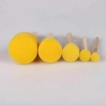 5PCS Painting Graffiti Round Sponge Brush Education Toy Sets Wooden Handle. Fixed Price $8.74.