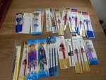 Over 22 Folkart Plaid Delta Royal Painting Lot Brushes - New. Fixed Price $24.99.