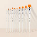 Pro Face Set 10 Pcs For Painting Work Artist Brushes. Fixed Price $14.99.