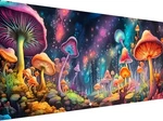 5D Large Diamond Painting Kits For Adults - Mushroom Art. Fixed Price $18.99.