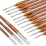 Dugato Miniature Paint Set 15PCS Micro Detailing Brushes & Dry B.... Fixed Price $20.63.