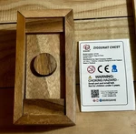 Bsiri Ziggurat Chest Wooden Brain Teasers Box/bank With Secret Open 5.5" 2.75". Fixed Price $17.21.
