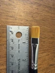 Vintage Loew-cornell 7300 Flat Size 14 Synthetic Watercolor Brush New. Fixed Price $10.99.