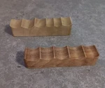 Artist Paint Brush/calligraphy Holder. Holds 11, Kiwi & American Holly. Fixed Price $11.67.
