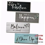 4 Pcs Office Decor For Women Motivational Wall Rustic Inspirational Fresh. Fixed Price $19.52.