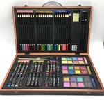 The Nicole Studio Art Set 79 Pieces Craft Wooden Box Draw Paint New. Fixed Price $9.89.