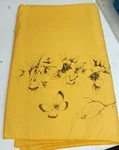 Vintage Tri Chem, Liquid Embroidery, 8716- 8723, Cherry Blossoms Tablecloth, .. Fixed Price $35.00.