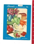 Vintage Meyercord Decorator Water Decal X140-A. Fixed Price $7.00.