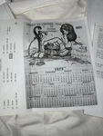 Vintage Tri-chem Chart 8011 1978 Clean Living Calendar X Rated. Fixed Price $12.00.