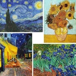 Veguude Diamond Painting Kits For Adults, 4 Pack Van Gogh Starry Night Diamon.... Fixed Price $28.36.