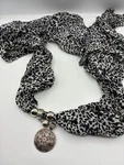 Channel Set Loop Tri Scarf Ring Pendant Necklace Belt Jewelry. Fixed Price $19.00.