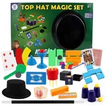 Top Hat Magic Set With 65 Props Simple For Kids & Beginners Age And Up. Fixed Price $14.99.