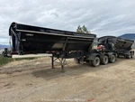 2022 Arne Welding V Max Ii Tri/a - T/a Dual Cu Yd Side Dump Trailer Bidadoo. Fixed Price $74500.00.