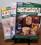 3 Plaid Accents On Everything Rub Paints Transfers Fish Lures & Flies; Roses+. Fixed Price $10.00.