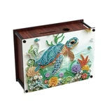 Mvvmtop Diamond Painting Kit Piggy Bank, Diy Turtle Wooden Medium,. Fixed Price $21.73.