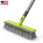 Trueyee Floor Scrub Brush 2 In 1 Scrape And Stiff Bristle Deck For. Fixed Price $25.73.