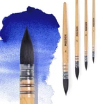 Meeden Watercolor Brushes Professional - 4 Set Count, Natural Wood Tone. Fixed Price $38.89.