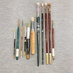 Lot Of 11 Robert Simmons Artist Brushes. Fixed Price $24.99.