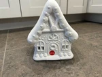Artminds Ready To Paint Plaster Gingerbread/candy House, Christmas, Frommichaels. Fixed Price $35.00.
