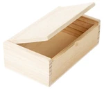 Cousindiy Unfinished Wood Box With Hinge-medium 6 Pack. Fixed Price $21.76.