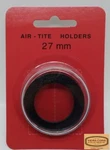 10 X 27MM Airtite Coin Capsule Black Ring - 1/2OZ G.eagle, $25 Gold #38976. Fixed Price $24.99.