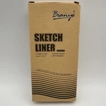 Bianyo Black Tone Drawing Pen Set, 12 Assorted Sizes Sketch Liner, Water-resi.... Fixed Price $15.99.