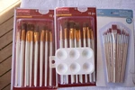 (2) Craft Smart 15 Pc Set Brushes & (1) Artist's Loft 12. Fixed Price $11.98.