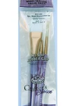 Royal Crafters Choice Brush Sets White Taklon Artist (filbert,round,shader Etc). Fixed Price $6.99.