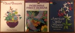 Floral Bouquets, Incredible Insect Designs, American Wild Flowers Coloring Books. Fixed Price $10.57.