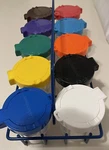 Lakeshore No Spill Kids Paint Cups With Carrier Great For Daycares, Home School. Fixed Price $35.00.