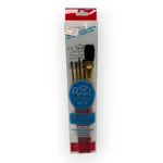 Nos Royal Artist Brushes Set 5PK Sable Camel Hair Korea #1 #3 #5 Glaze Shader. Fixed Price $21.59.