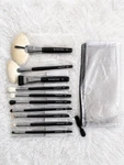 Morphe Pro 10PC Makeup Set Face Eye Brushes + Pouch New Sealed. Fixed Price $64.99.