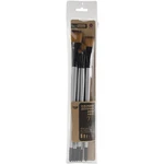 Prima Marketing Finnabair Art Basics Brush Set 7/PKG-SIZES: 0, 1/4, 1/2, 3. Fixed Price $12.73.