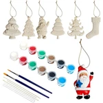 Bright Creations Diy Ceramic Christmas Ornaments Kit Paint Set For Kids. Fixed Price $20.04.