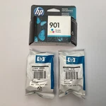 Lot Of 3 Hp & 901XL Ink Cartridges (1) Black (2) Tri-color 2017 2020. Fixed Price $28.99.