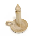 10 Unfinished Wooden Candle W/ Handle Kits 3" Tall 3/4" Wide Holiday Menorah. Fixed Price $14.95.