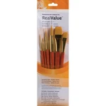 Princeton Artist Brush Synthetic Gold Taklon Real Value SET-6/PKG. Fixed Price $18.22.