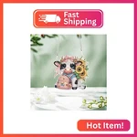 Tontut Diamond Art Kits Hanging DECORATION,5D Cow Painting,. Fixed Price $18.69.