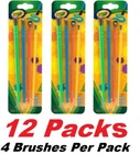 12 Crayola Art & Craft Sets, %100 Natural Hair Multi-purpose Paintbrushes. Fixed Price $25.00.