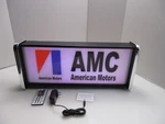 American Motors Amc Led Display Lighted Sign Lightbox Wall Hanging. Fixed Price $125.00.