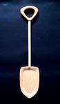 Provo Craft Wood Snow Shovels Unfinished Ready To Paint Decorate 26 Inch Long. Fixed Price $11.00.