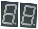 Large Seven Segment Display, Tri-color 2.3 Inch Digit (pack Of 2). Fixed Price $14.95.