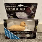 Craft House Woodlike Collector Carving Redhead Duck Paint/stain Kit 79008. Fixed Price $22.99.