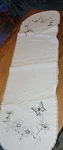 Vintage Tri-chem,liquid Lace Trim Dresser Scarf,butterflies, Unused,(blutote).. Fixed Price $25.00.