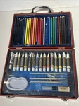 Loew Cornell Watercolor Pencils Paint Set 54 Pieces Art/craft Supply New Case. Fixed Price $25.00.