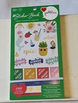 American Crafts Pebbles Book 30 Sheets 1062 Stickers Foil Accents Nip. Fixed Price $10.00.