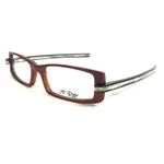 Rey Eyeglasses Frames JF1063 3015 Red White Rectangle Full Rim 52-15-135. Fixed Price $109.99.