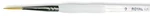 Royal&langnickel(r) Soft-grip Gold Taklon Short Liner Brush-size 20/0. Fixed Price $8.51.